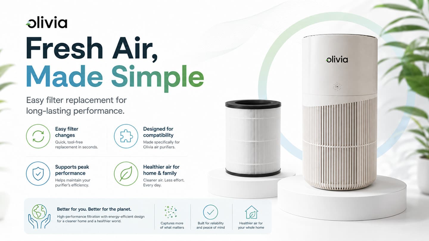 Olivia 700 – Replacement Filters Made Easy